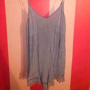 Light blue pastel Romper!